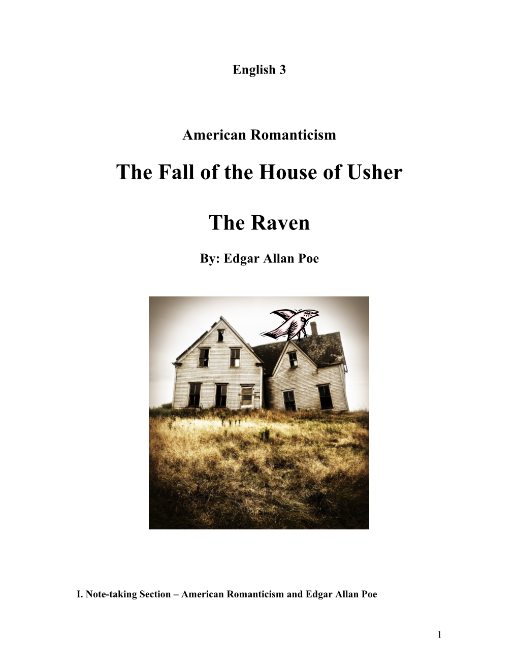 The Fall of the House of Usher