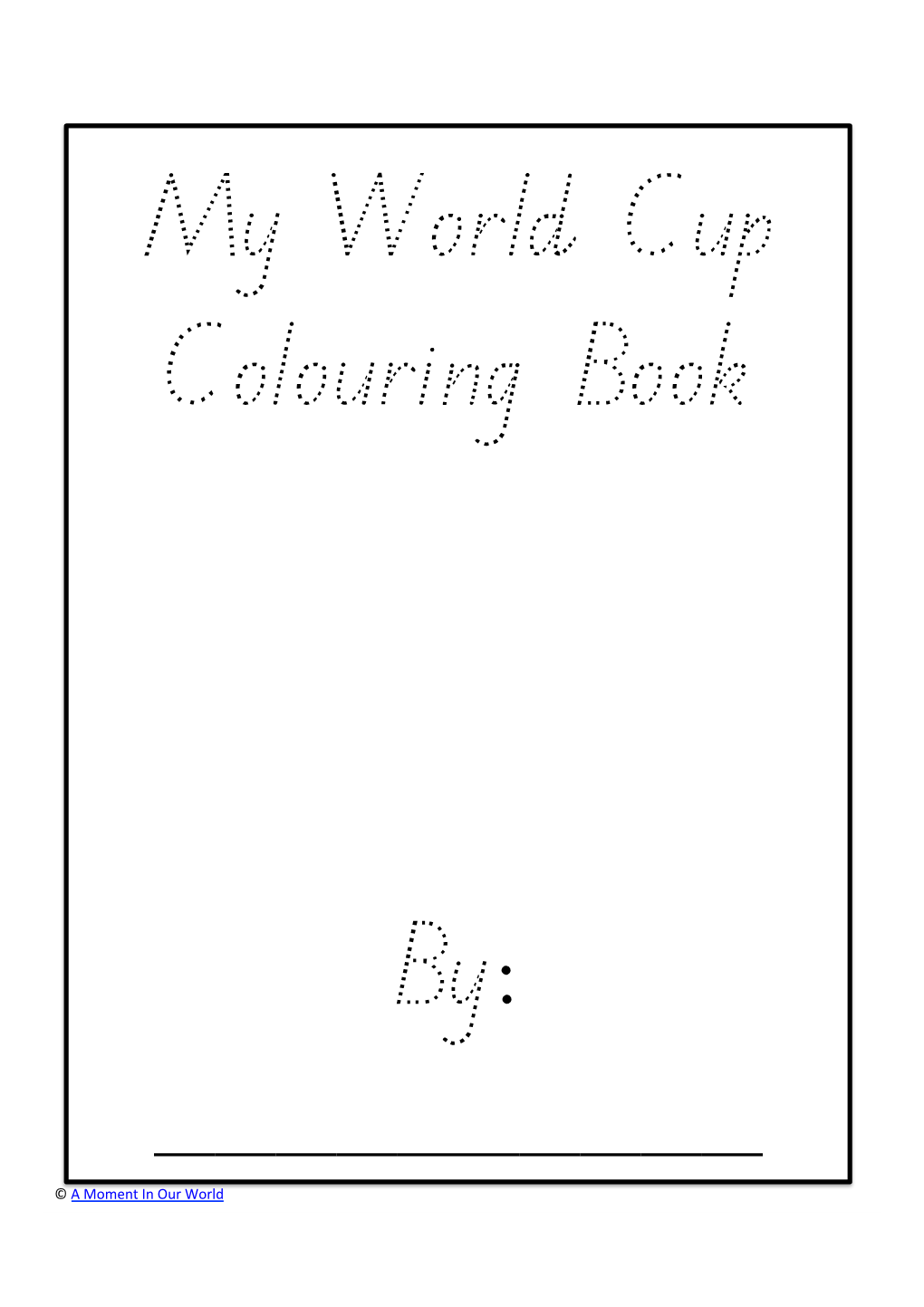 World Cup Colouring Pages.Pptx