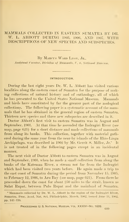 Proceedings of the United States National Museum