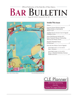 CLE Planner Your Guide to Continuing Legal Education Aug