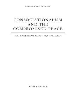 Consociationalism and the Compromised Peace