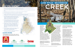 Lake Wylie / Beaverdam Creek