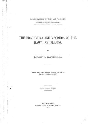 The Brachyura and Macrura of the Hawaiian Islands