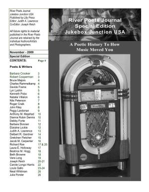 Jukebox Junction USA Published by Lilly Press Editor: Judith A