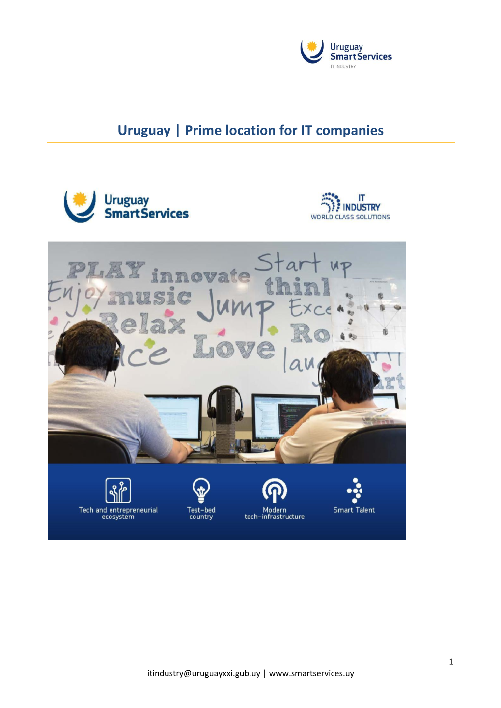 Uruguay | Prime Location for IT Companies