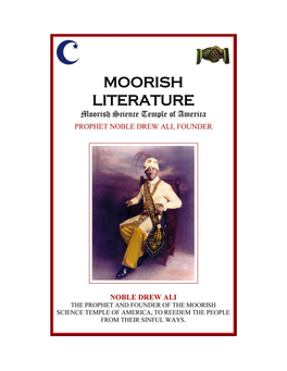 Moorish Literature1 Guide-0001.Pdf