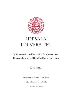 Self-Presentation and Impression Formation Through Photographs in an LGBT Online Dating Community