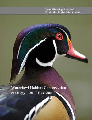 Waterfowl Habitat Conservation Strategy – 2017 Revision