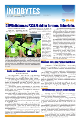 Infobytesthe Official E-Newsletter of the Philippine Information Agency-7 | Vol