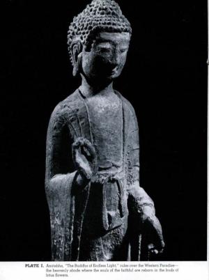 PLATE I. Amilabha, "The Buddha of Endless Light