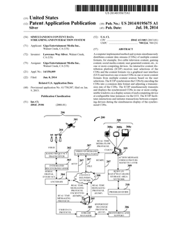 (12) Patent Application Publication (10) Pub. No.: US 2014/0195675 A1 Silver (43) Pub