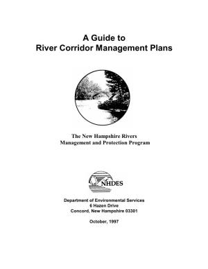 A Guide to River Corridor Management Plans