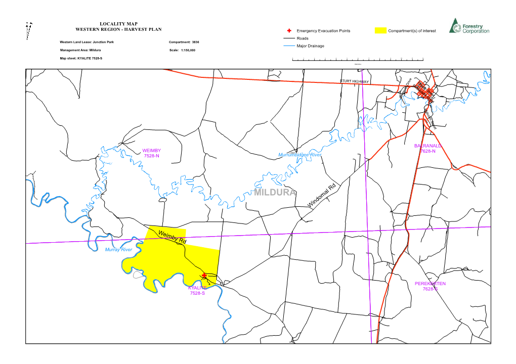 Junction Park Wester Lands Lease 3836 Harvest Plan