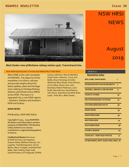 NSW HRSI NEWS August 2019