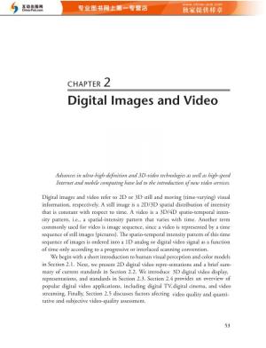 Digital Images and Video