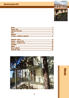 Výroční Zpráva 2011