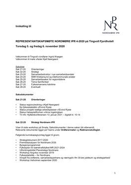 2020-11-05 IPR Innkalling Tingvoll (PDF, 394