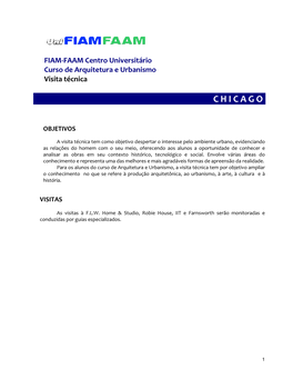 FIAMFAAM Manual De Chicago