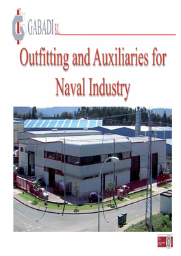 Outfitting and Auxiliaries for Naval Industry Company Presentation