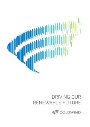 Driving Our Renewable Future 2