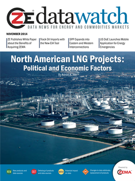North American LNG Projects: Political and Economic Factors by Adrian K