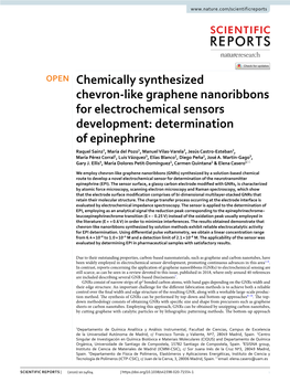 Chemically Synthesized Chevron-Like Graphene Nanoribbons For