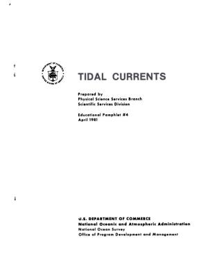Tidal Currents Educational Pamphlet
