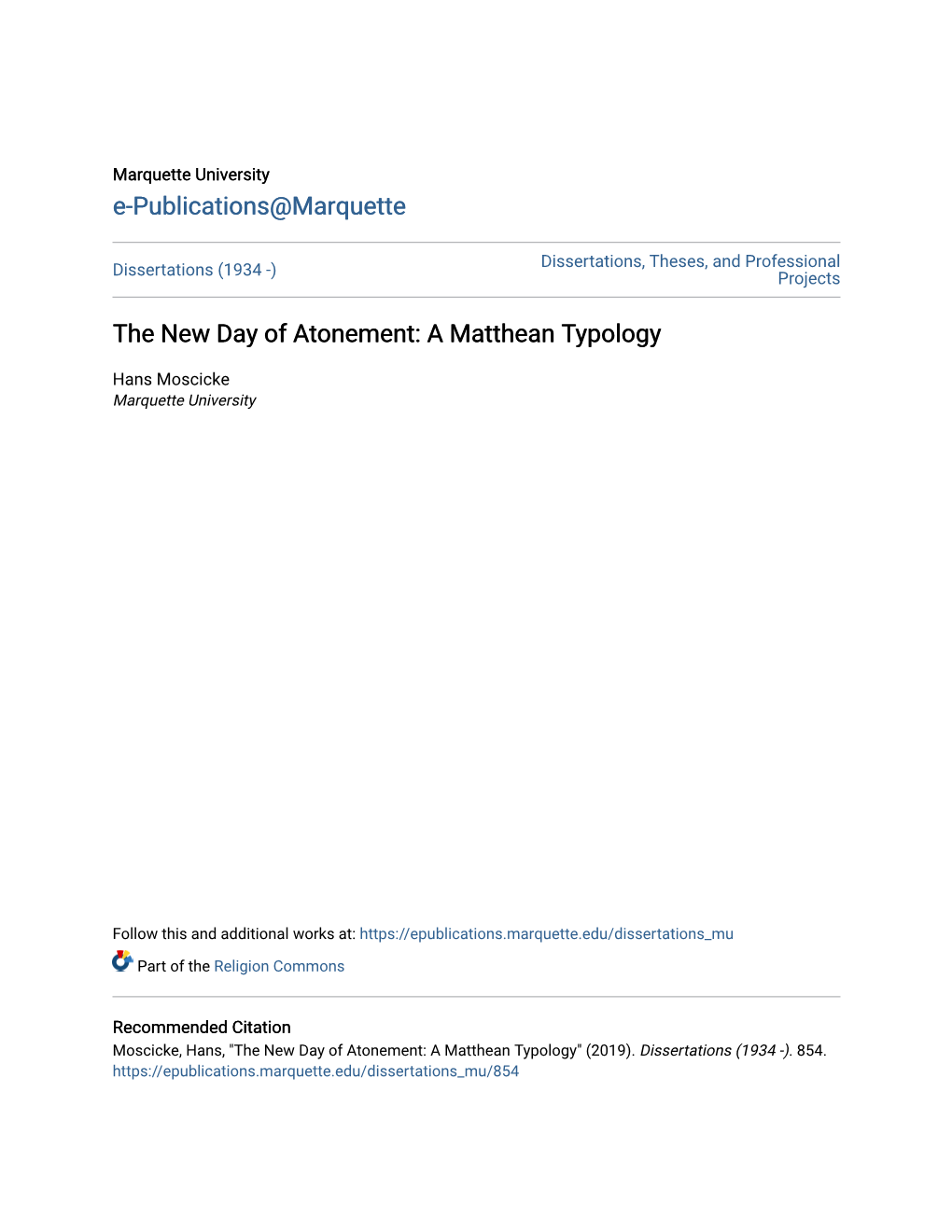 A Matthean Typology