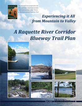 Raquette River Corridor Blueway Trail Plan