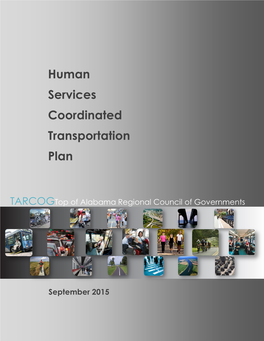 Human Services Coordinated Transportation Plan (HSCTP) for the Alabama Department of Transportation (ALDOT) and the Alabama Association of Regional Councils (AARC)