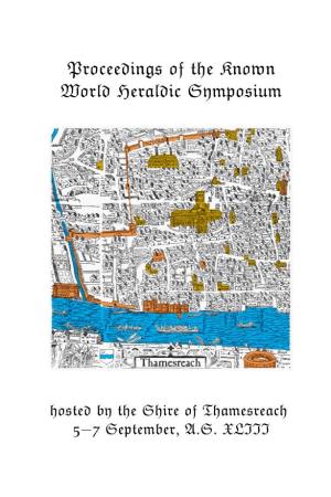Proceedings of the Known World Heraldic Symposium