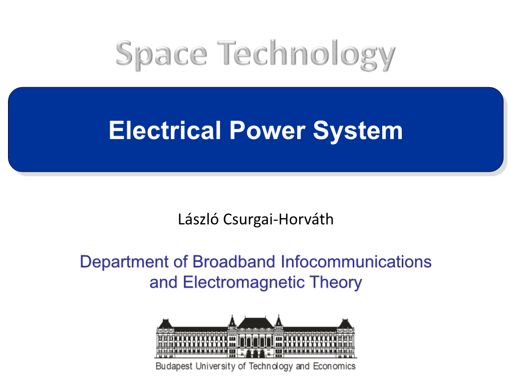 Electrical Power System