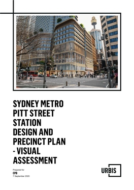 Pitt Street Metro Draft SDPP Visual