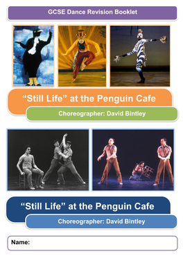“Still Life” at the Penguin Cafe