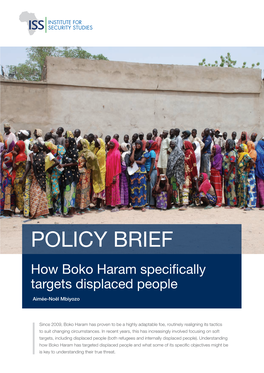 How Boko Haram Specifically Targets Displaced People