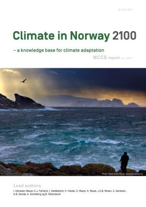 Climate in Norway 2100 Report