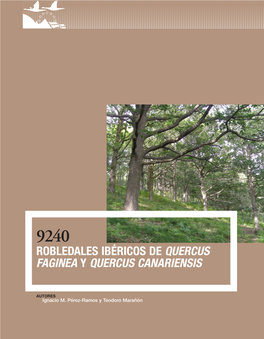 9240 Robledales Ibéricos De Quercus Faginea Y Quercus Canariensis