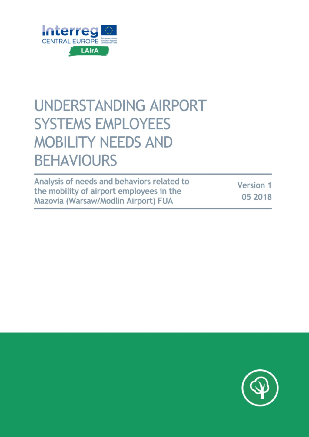 Mazovia FUA Report on Airports Employees Mobility Needs And