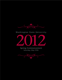 Washington State University Spring Commencement