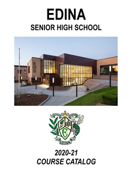 Senior High School 2020-21 Course Catalog