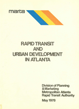 Rapid Transit and Urban Development in Atlanta