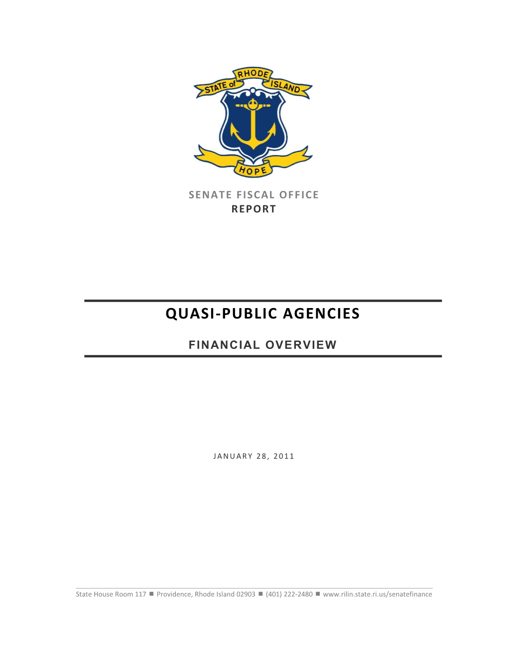 Quasi-Public Agencies