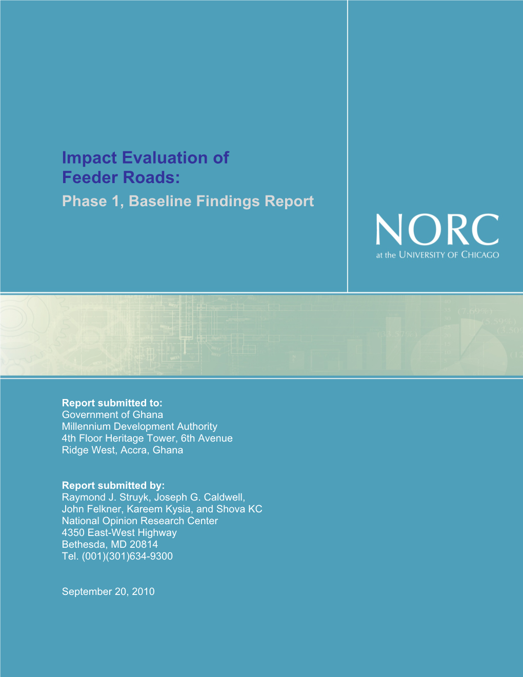 Impact Evaluation of Feeder Roads: Phase 1, Baseline Findings Report