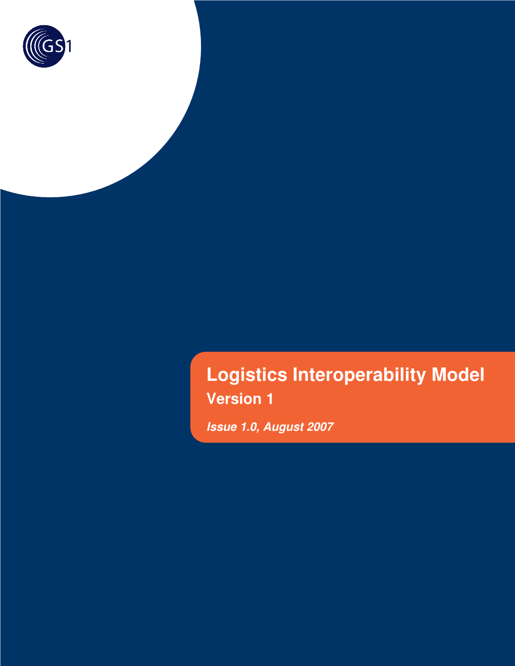 Logistics Interoperability Model (LIM) Report