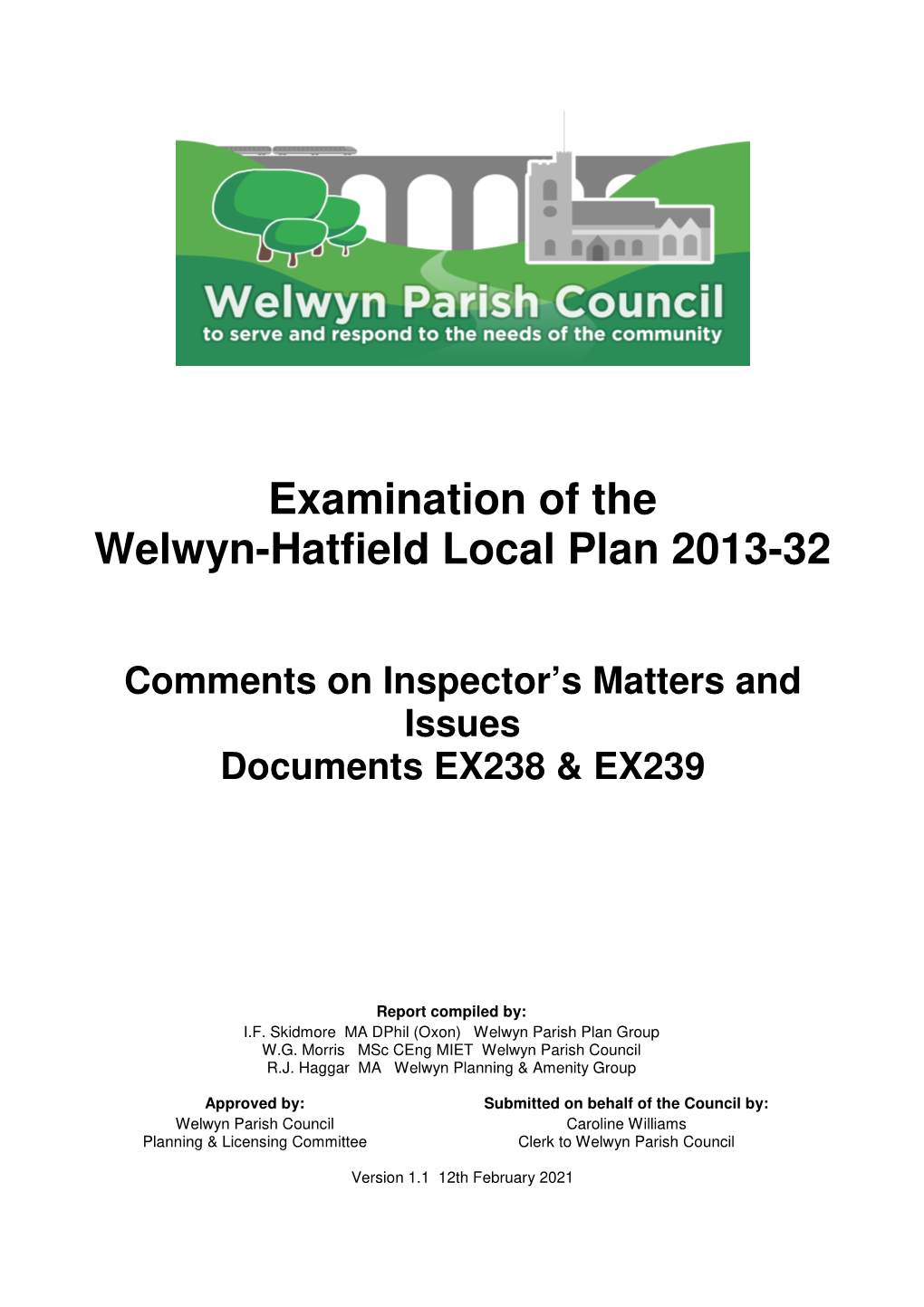 785150 Welwyn Parish Council Matter 4 OMH9