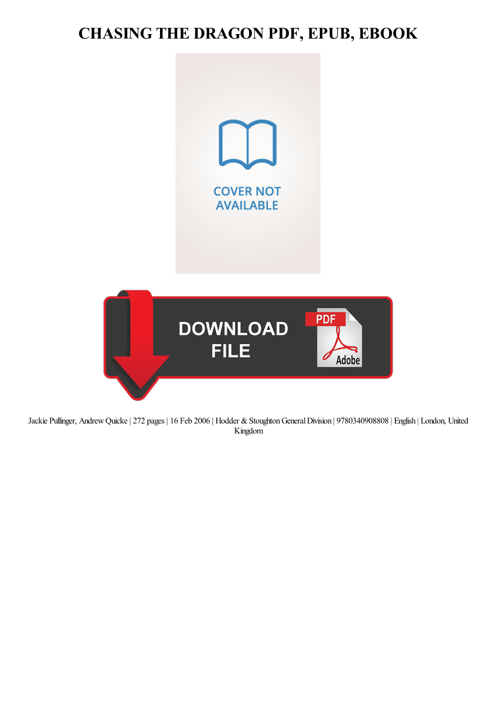 {PDF} Chasing the Dragon Ebook