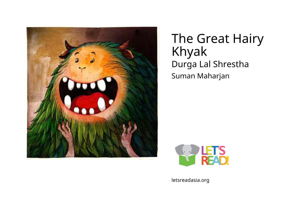 The Great Hairy Khyak Durga Lal Shrestha Suman Maharjan