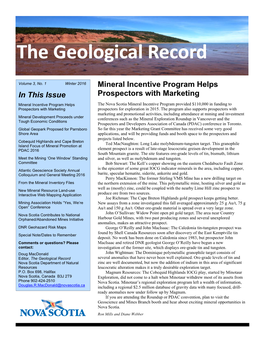 The Geological Record