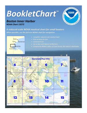 Bookletchart™ Boston Inner Harbor NOAA Chart 13272