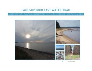 Lake Superior East Water Trail